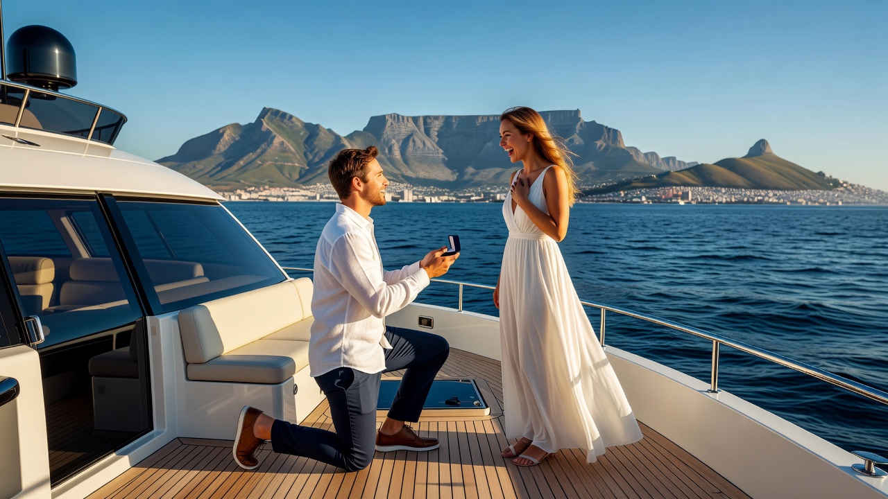 Yacht Proposal Planning in South Africa for Lasting Memories
