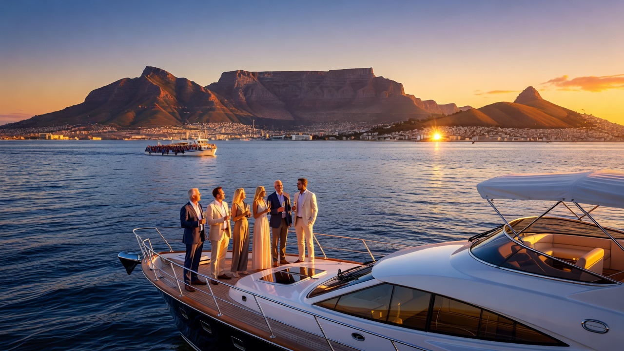 Cape Town Evening Yacht Journeys: Private Charters Offer Superior Sunset Views