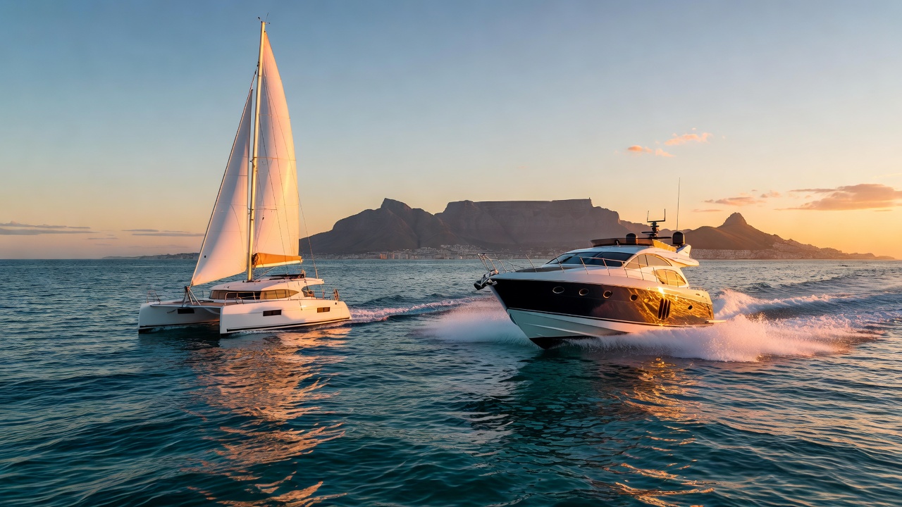 Catamaran and Motor Yacht Options for Cape Town Charters
