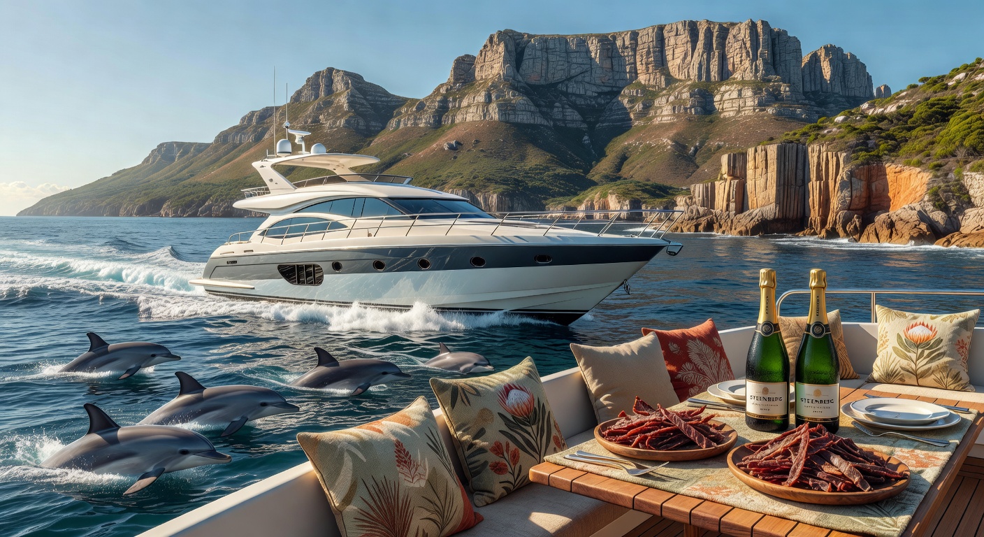 Cape Town flavors on yacht proposal