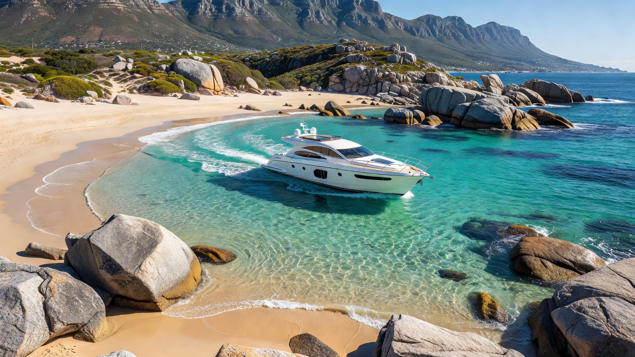 Clifton beaches from the water
